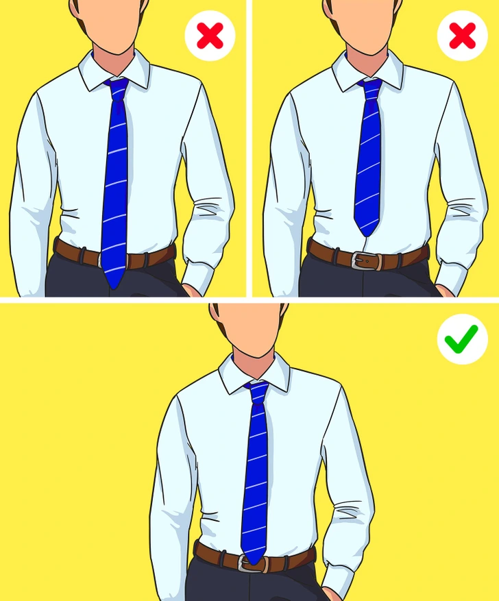 nyakkendő hossza