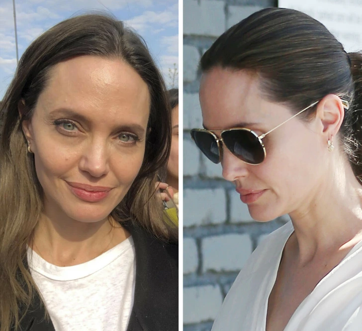 Angelina Jolie menekül