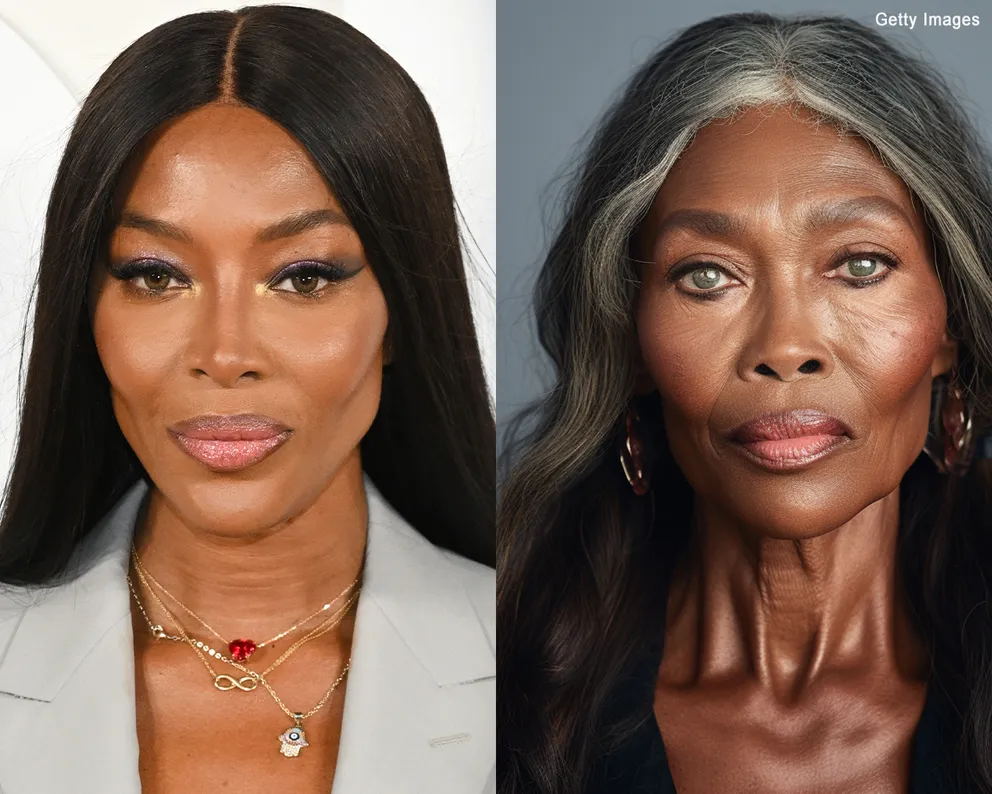 Naomi Campbell 10 év múlva