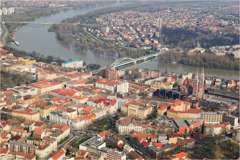 Szeged fentről